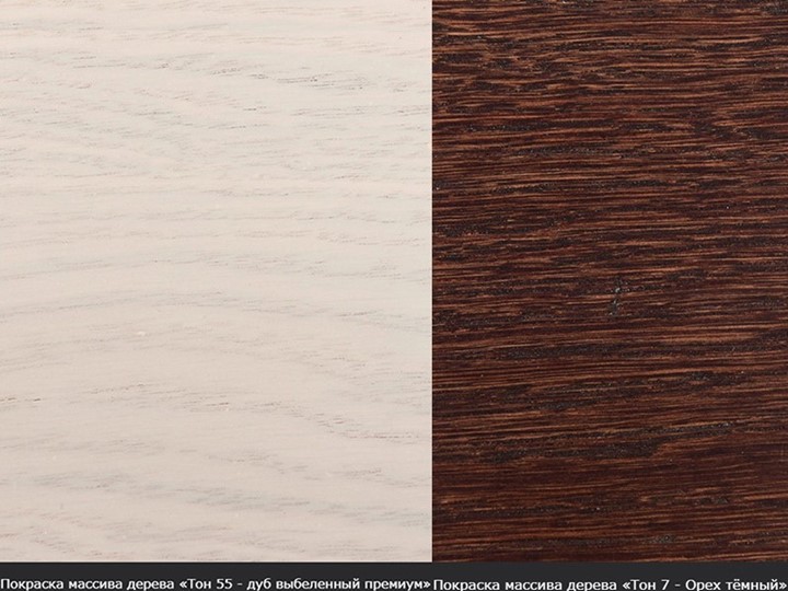 Кухонный стол раскладной Фабрицио-1 исп. Круг 820, Тон 9 (Морилка/Эмаль) в Орле - изображение 13