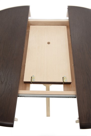 Раздвижной стол Леонардо-1 исп. Круг 820, тон 7 (Морилка/Эмаль) в Орле - изображение 4