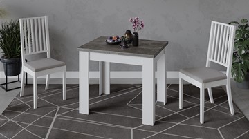 Кухонный стол раскладной Промо тип 3 (Белый/Ателье темный) в Орле - предосмотр 5