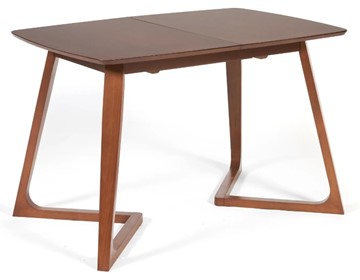 Обеденный раздвижной стол VAKU (Ваку) бук/мдф 80x120+40x75, Коричневый арт.13986 в Орле