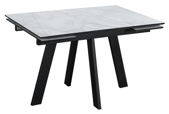 Кухонный раскладной стол Wings, Жемчужный Перито/Черный в Орле - изображение