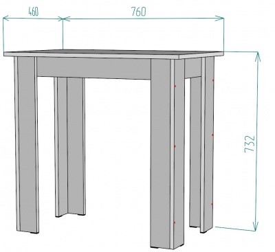 Обеденный стол T94, БП в Орле - изображение 1