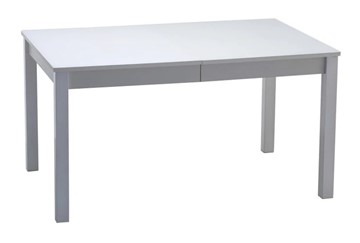 Кухонный раздвижной стол Нагано-2 стекло белое opti (хром-лак) 1 в Орле