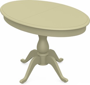 Кухонный раскладной стол Фабрицио-1 исп. Эллипс, Тон 10 Покраска + патина (в местах фрезеровки) в Орле