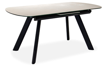 Кухонный стол раскладной Шамони 1CQ 140х85 (Oxide Avorio/Графит) в Орле - предосмотр