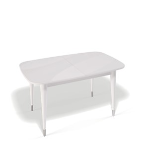 Раздвижной стол Kenner K1250 (Белый/Стекло белое сатин) в Орле