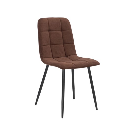 Обеденный стул Leset Скай (Металл черный/велюр Шоколад) в Орле - изображение 1