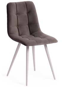 Обеденный стул CHILLY (mod. 7095-1) 45х53х88 серый barkhat 26/белый арт.17292 в Орле