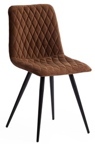 Кухонный стул CHILLY X (mod.7096) 45х53х88 коричневый barkhat 11/черный арт.15557 в Орле