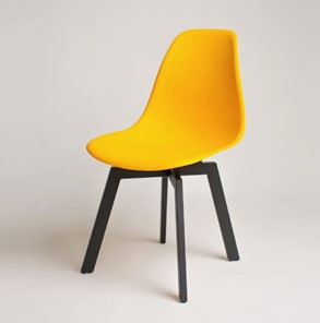 Обеденный стул DSL 110 Grand Black (желтый) в Орле