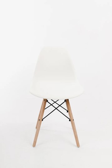 Обеденный стул DSL 110 Wood (белый) в Орле - изображение 1