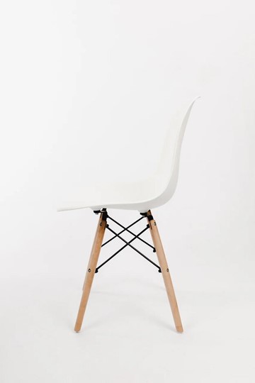 Обеденный стул DSL 110 Wood (белый) в Орле - изображение 2