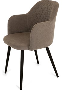 Обеденный стул Эспрессо-1, ноги черные круглые XL (R32)/велюр T173 Капучино в Орле