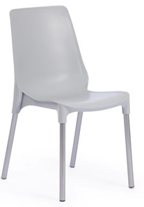Кухонный стул GENIUS (mod 75) 46x56x84 серый/ножки хром арт.19671 в Орле