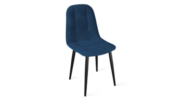 Обеденный стул Райс К1С (Черный муар/Велюр Confetti Blue) в Орле