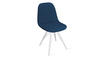 Обеденный стул Ричи К3 (Белый матовый/Велюр Confetti Blue) в Орле