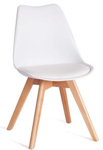 Обеденный стул TULIP (mod. 73-1) 47,5х55х80 белый арт.20220 в Орле