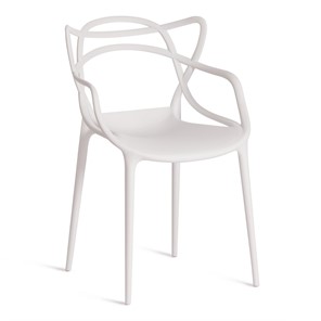 Стул обеденный Cat Chair (mod.028) пластик, 54,5*56*84 белый арт.19623 в Орле