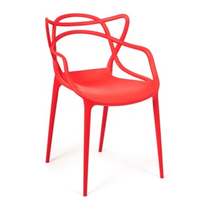 Стул Cat Chair (mod.028) пластик, 54,5*56*84 красный, арт.14102 в Орле