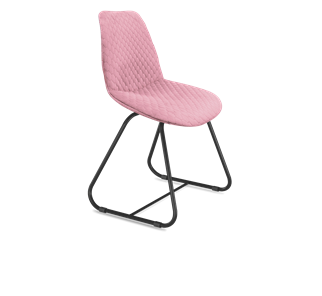 Обеденный стул SHT-ST29-С22 / SHT-S38 (розовый зефир/черный муар) в Орле