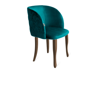 Обеденный стул SHT-ST33-1 / SHT-S122 (альпийский бирюзовый/темный орех/черный муар) в Орле