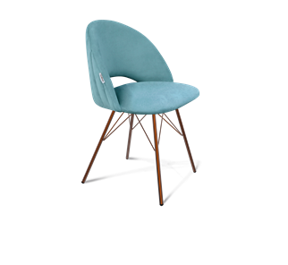 Обеденный стул SHT-ST34-1 / SHT-S37 (голубая пастель/медный металлик) в Орле - предосмотр