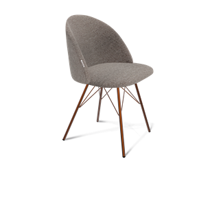 Обеденный стул SHT-ST35 / SHT-S37 (тростниковый сахар/медный металлик) в Орле
