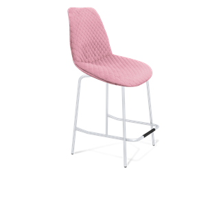 Полубарный стул SHT-ST29-С22 / SHT-S29P-1 (розовый зефир/хром лак) в Орле