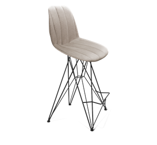 Полубарный стул SHT-ST29-С22 / SHT-S66-1 (лунный камень/черный муар) в Орле