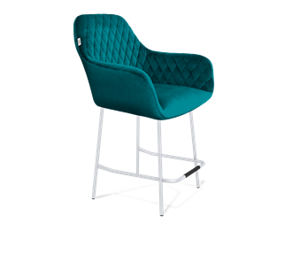 Полубарный стул SHT-ST38 / SHT-S29P-1 (альпийский бирюзовый/хром лак) в Орле