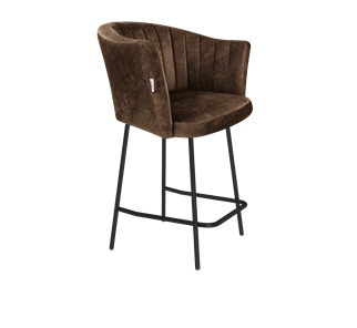 Полубарный стул SHT-ST42-1 / SHT-S29P-1 (кофейный трюфель/черный муар) в Орле