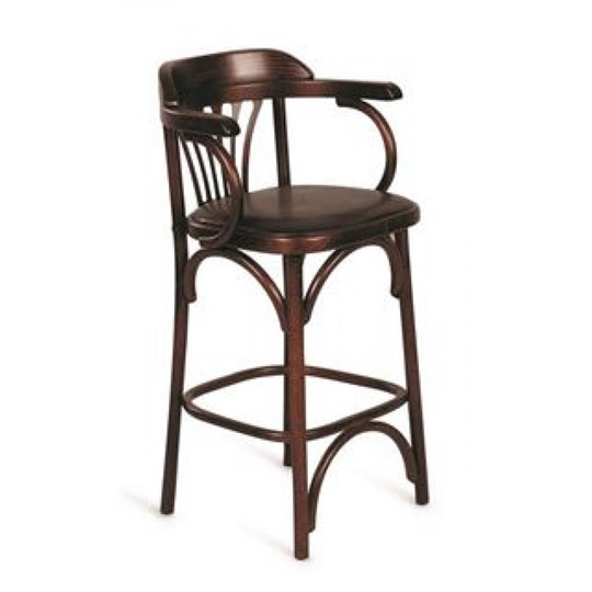 Барный стул 650 твердый (темный тон) в Орле - изображение 1