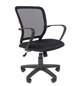 Офисное кресло CHAIRMAN 698 black, ткань, цвет черный в Орле