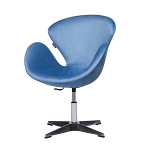 Офисное кресло ГринТри Беннет-2, Микровелюр голубой в Орле