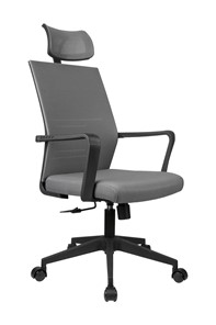 Кресло компьютерное Riva Chair А818 (Серый) в Орле