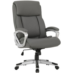 Компьютерное кресло Brabix Premium Level EX-527 (пружинный блок, рециклированная кожа, серое) 531937 в Орле - предосмотр