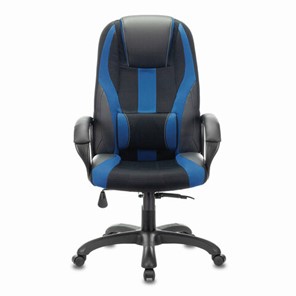 Компьютерное кресло Brabix Premium Rapid GM-102 (экокожа/ткань, черное/синее) 532106 в Орле