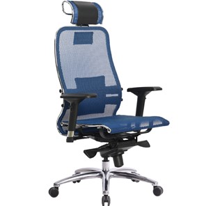 Офисное кресло Samurai S-3.04, синий в Орле - предосмотр