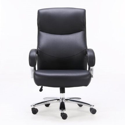 Компьютерное кресло Brabix Total HD-006 (экокожа, хром, черное) 531933 в Орле - изображение