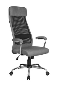 Офисное кресло Riva Chair 8206 HX (Серый/черный) в Орле