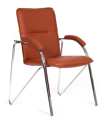 Компьютерное кресло CHAIRMAN 850 Экокожа Terra 111 коричневая в Орле - изображение