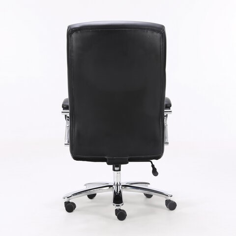 Компьютерное кресло Brabix Total HD-006 (экокожа, хром, черное) 531933 в Орле - изображение 2