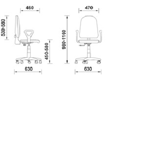 Офисное кресло Prestige GTPRN, кож/зам V4 в Орле - предосмотр 1