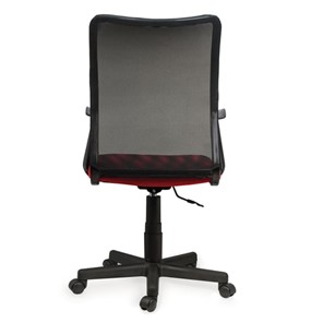 Офисное кресло Brabix Spring MG-307 (с подлокотниками, комбинированное красное/черное TW) в Орле - предосмотр 3