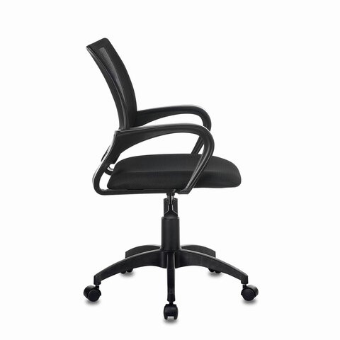 Офисное кресло Brabix Fly MG-396 (с подлокотниками, сетка, черное) 532083 в Орле - изображение 1