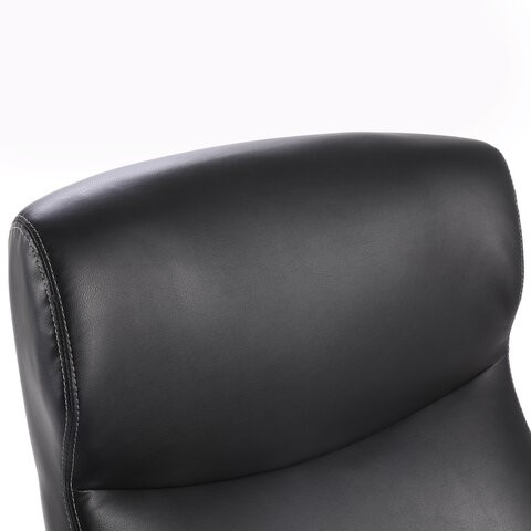 Компьютерное кресло Brabix Total HD-006 (экокожа, хром, черное) 531933 в Орле - изображение 3