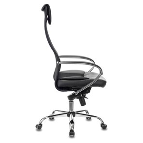 Офисное кресло Brabix Premium Stalker EX-609 PRO (хром, мультиблок, ткань-сетка/экокожа, черное) 532416 в Орле - предосмотр 1
