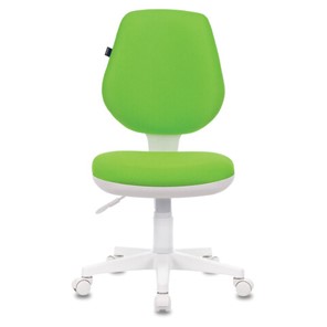 Офисное кресло Brabix Fancy MG-201W (без подлокотников, пластик белый, салатовое) 532414 в Орле - предосмотр 1
