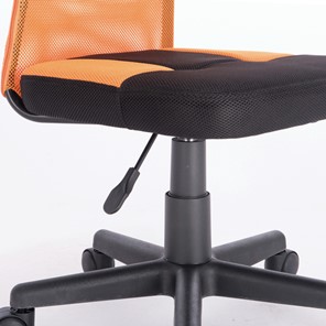 Кресло офисное Brabix Smart MG-313 (без подлокотников, комбинированное, черное/оранжевое) 531844 в Орле - предосмотр 7