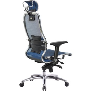 Офисное кресло Samurai S-3.04, синий в Орле - предосмотр 3